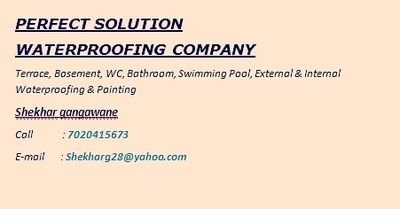 I am shekhar Gangawane , I am business men ,my business are waterproofing ,painting ,plumbing ,electric work , I have in this business about 18 year .