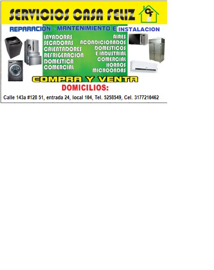 FelizCasa2's profile picture. Servicios FelizCasa Es el Distribuidor Autorizado de
la Tarjetas Universales de Lavadoras en Colombia
