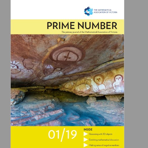 A quarterly journal/ magazine dedicated to primary mathematics. Prime Number is published by MAV (@mav_info), and currently edited by Michael Minas.