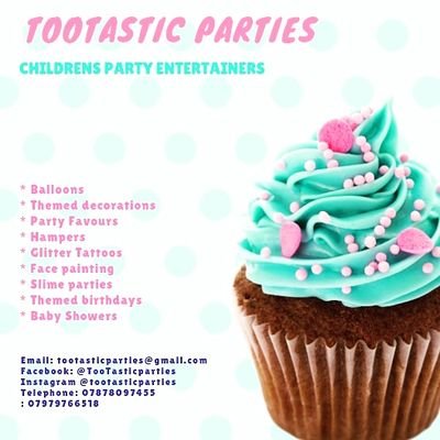 Tooting based childrens party planner, let us bring a bit of sparkle and imagination to your little ones birthday.