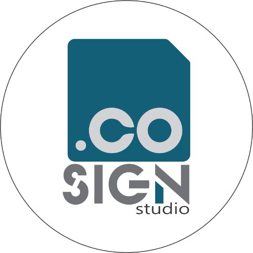 StudioCosign's profile picture. CoSIGN Studio is a dynamic trendsetting signage manufacturer. We are the experienced and skilled team you will love to work with!