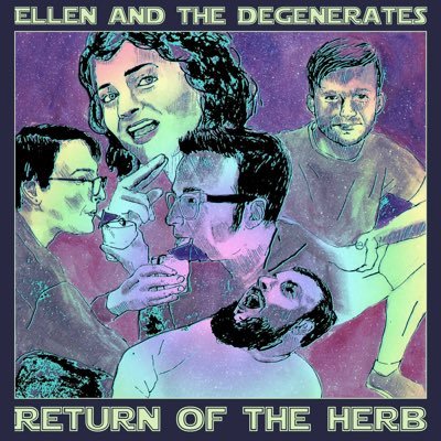 *NOT* defamed talk show host and stand-up comedian Ellen Degeneres. 

Debut album RETURN OF THE HERB out NOW on War Fever Recordings.