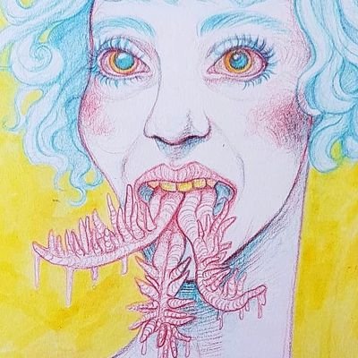 aiiisling's profile picture. Sydney based artist.  Body horror enthusiast. A lover of all things macabre. Also an avid supporter of psychedelics, especially for therapeutic purposes.