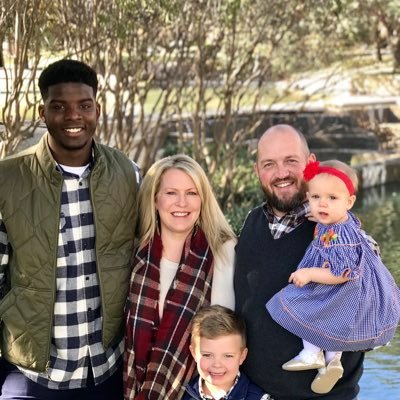 Husband; Father; Son; Brother; Offensive Line/Head Track Coach Lake Highlands HS