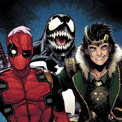 incorrect deadpool, loki, and venom/eddie interactions