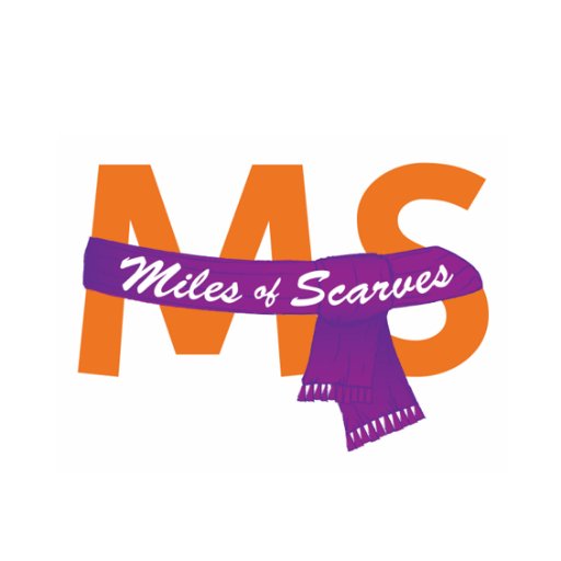 Miles of Scarves is a youth-led nonprofit that raises awareness & money for #multiplesclerosis research by #knitting scarves