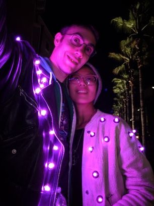 led jackets are born and joining a tinygang of wearables we can learn and create together.