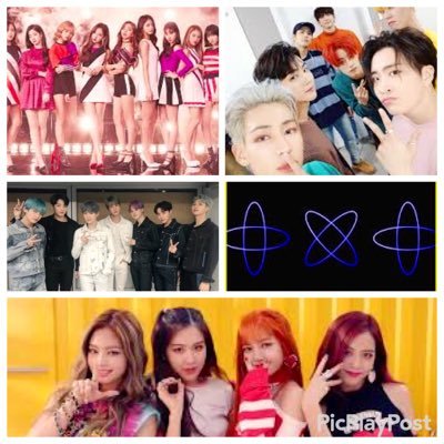 I love these groups. I’m all these fans (Blackpink,Blink)💖 (BTS,A.R.M.Y)💜 (Got7,iGOT7)💚 (TWICE,ONCE)❤️❣️ (TXT, *dont know yet*)💙