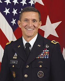 Michael Thomas Flynn is a retired United States Army Lieutenant General and was, briefly, National Security Advisor to President Donald Trump.