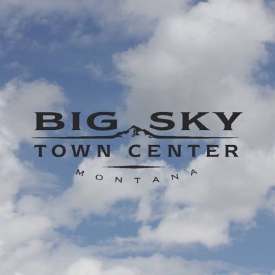 Downtown area of Big Sky, MT. Shopping // Dining // Events // Community // #BigSkyLife 👇🏼
