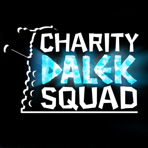 Twitter for the Charity Dalek Squad. Raising money for good causes... with Daleks!