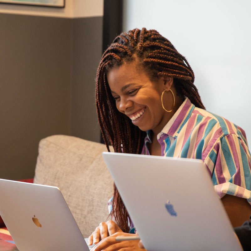 Computer magic maker | Two people say I'm funny | Weird by default | #React #D3 #Developer #SoftwareEngineer | she/her | 👩🏾💻 https://t.co/qB08Jdij3k