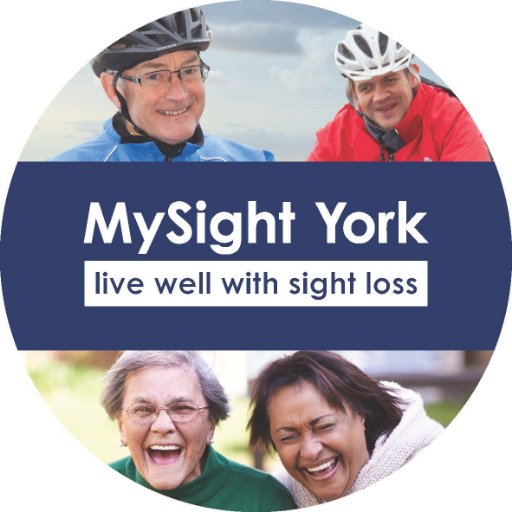 MySight York is a hard working, independent local charity supporting anyone affected by sight loss to live well.