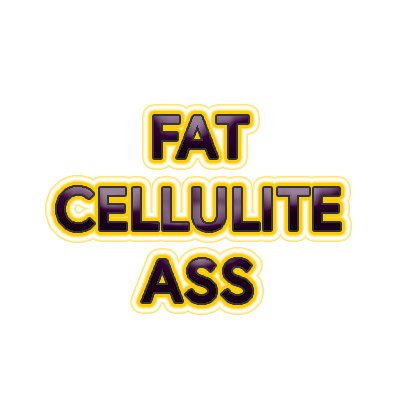 Fat Cellulite Ass