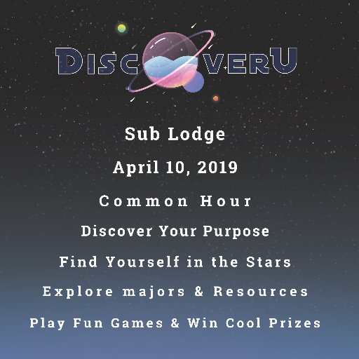 Discover U is annual event held at Penn State Beaver. It is designed to help undecided students declare a major and find their passion!  #DiscoverU #PSUB