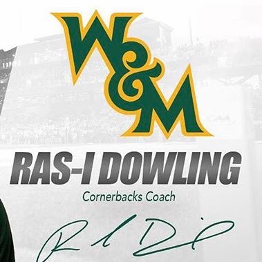 Man of God, Husband, Father, W & M Co-Def. Coordinator & DB Coach. Without a positive attitude, preparation, & physical effort, you can’t expect greatness. #3Ps