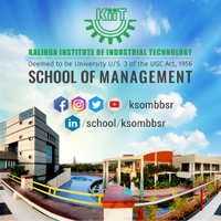 KIIT School of Management (@ksombbsr) 's Twitter Profile Photo KIIT School of Management (@ksombbsr) 's Twitter Profile Photo