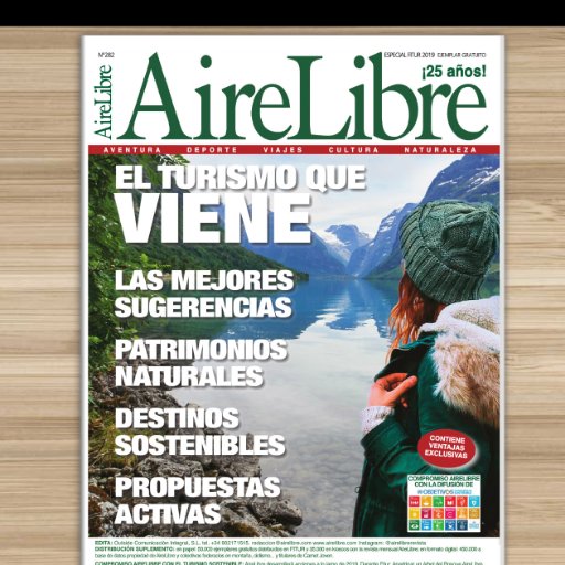 La revista líder del sector, fundada en 1992. Pioneros del #turismorural, #turismoactivo, y #turismo de #naturaleza, #aventura y #cultura.