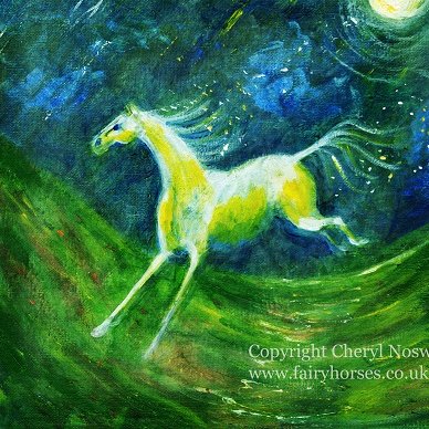 Equine Art with a Pinch of Fairy Dust! #Art #horses #magic #unicorn #fairy