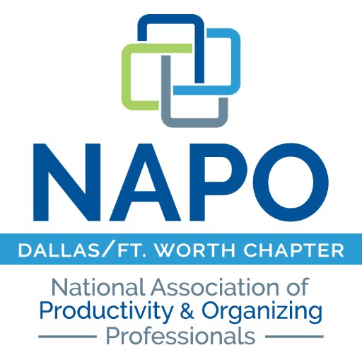NAPODFW's profile picture. NAPO-DFW serves the Dallas/Ft Worth metroplex. Members provide organizing services, advice, solutions and products to residential and business clients.