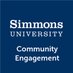 Simmons Community Engagement (@simmonsengage) Twitter profile photo