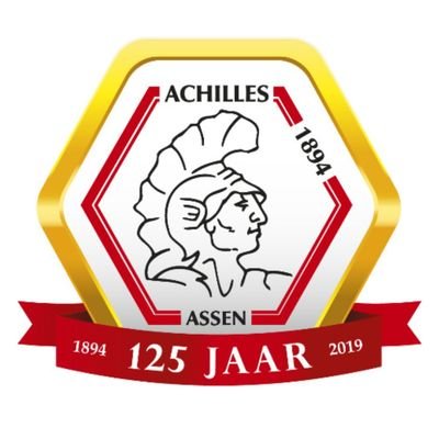 Achilles 1894, rijke historie sinds 1894, voetbalclub uit Assen, rood/zwart, Sportpark Marsdijk, zaterdag 1 in de 2e klasse.