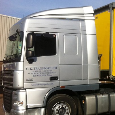 CK Transport is part of The Pallet Network (TPN)
Providing an honest, cost effective, friendly and quality-driven service.