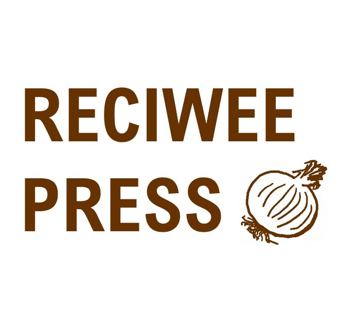 Reciwee Press publishes teeny booklets on food and cooking, with an emphasis on hyper-short recipes and cheap, locally sourced ingredients.