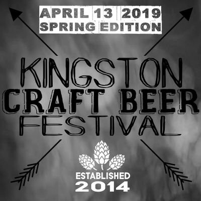 Kingston's largest craft beer festival! Up next: 6th Annual Kingston Craft Beer Festival on April 13, 2019