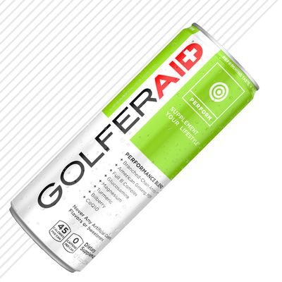 DrinkGOLFERAID's profile picture. Drink clean on the green. Glucosamine, Magnesium, B-Complex, BCAAs, Turmeric. ➕ #GOLFERAID