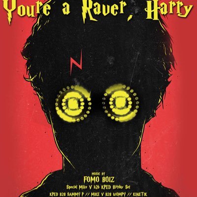 @bassburghpromo presents “You’re a Raver Harry” a Harry Potter Themed party! // 3/23/19 // 18+ // $15 presales // rsvp on event page below 👇👇👇