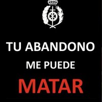 Tu abandono me puede MATAR(@tu_abandono) 's Twitter Profile Photo