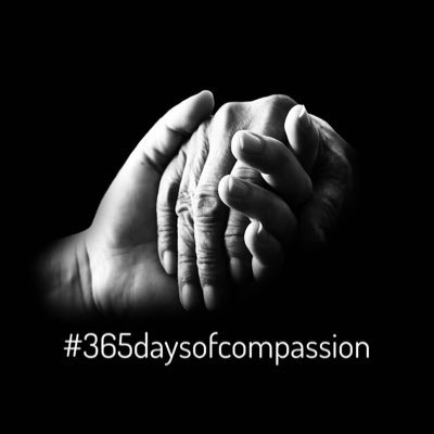 #365daysofcompassion ❤️💙💚