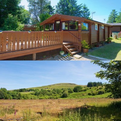Lucky enough to own a log cabin in North Wales & cruise the cut
