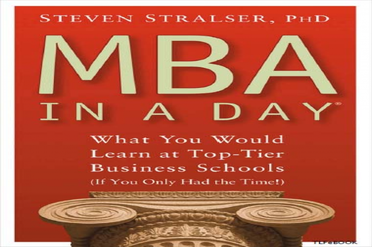 mbainaday's profile picture. MBA in a Day: what you would learn at top tier MBA schools (if you only had the time!)