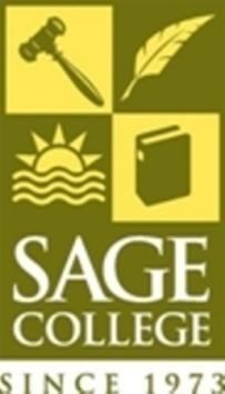 sagecollege's profile picture. Sage College is a fully-accredited college offering high-quality training for professions in Court Reporting and Paralegal