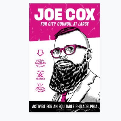 2019 Candidate for Philadelphia City Council At-Large. fighting for independent representation, a Philadelphia that looks out for the least of thee.