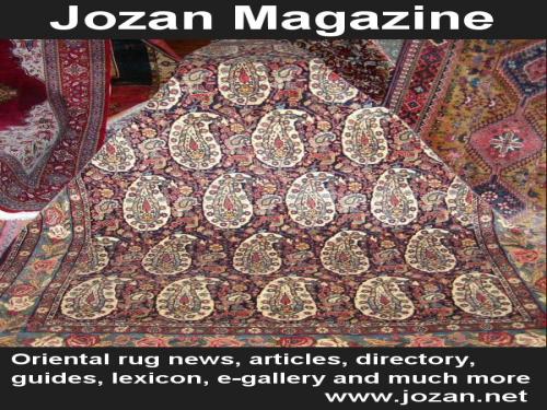Jozan Magazine is an International web-portal and digital magazine about oriental rugs and carpets. Jozan Magazine is published by Ivan Soenderholm.