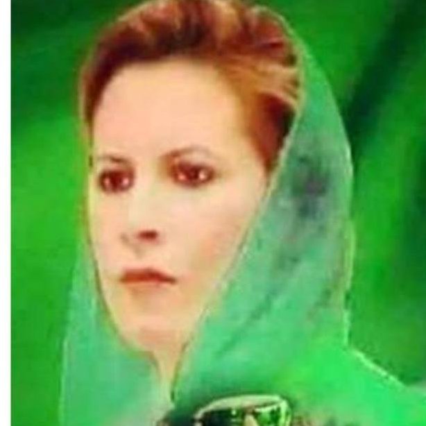 I am Dr. Aisha Gaddafi the daughter of Col. Muammar Gaddafi, the murdered President of Libya. I am a widow