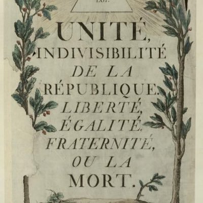 Les révolutions marchent de faiblesse en audace et de crime en vertu. Convention nationale 1794 Saint-Just