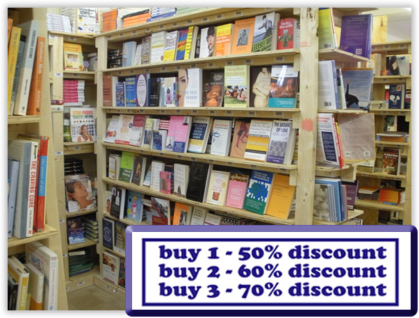 A place to find NEW books at deeply discounted prices. We are an independent, locally owned & operated bookstore just steps from The Westside Market.