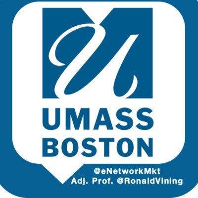 Official: AdjProf @RonaldVining @UMassBoston #MBA MKT 697, 684, 682, 677, 670, 479, 405 #AI #Brand #Data #Digital #Management #Marketing #Social #Mobile courses