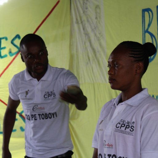 Centre de production des programmes et supports de sensibilisation des sourds (RD Congo)
Compagnie Théâtre Mabin'a Maboko