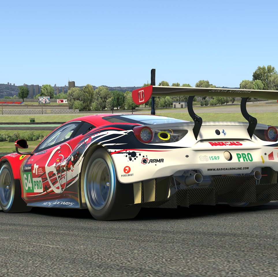 Driver for @RadicalsOnline, Driving GT cars on iRacing