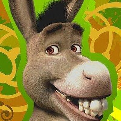 Já pode sair? Burro Shrek - Figurinhas para WhatsApp