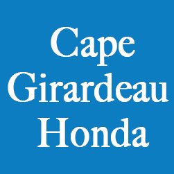CapeGHonda's profile picture. Cape Girardeau Honda is one of the top Honda dealerships for sales and service in Southeast Missouri. Every customer is priority one. Contact: (573) 334-6919