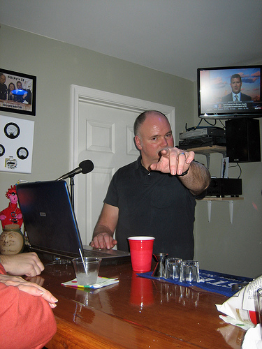 the bartender at Sticky's II