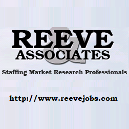 reevejobs's profile picture. Recruiting Professional specializing in Market Research niche.