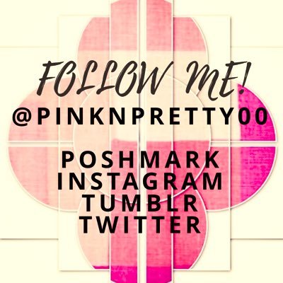 👋🏼Poshmark & eBay seller here!🙋🏼‍♀️ I’d absolutely love to do business with you! ✨Follow me on social media~stay up to date on all of my items for sale! 🌺