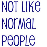 notLikeNormalPeople(@notlikenormal) 's Twitter Profile Photo